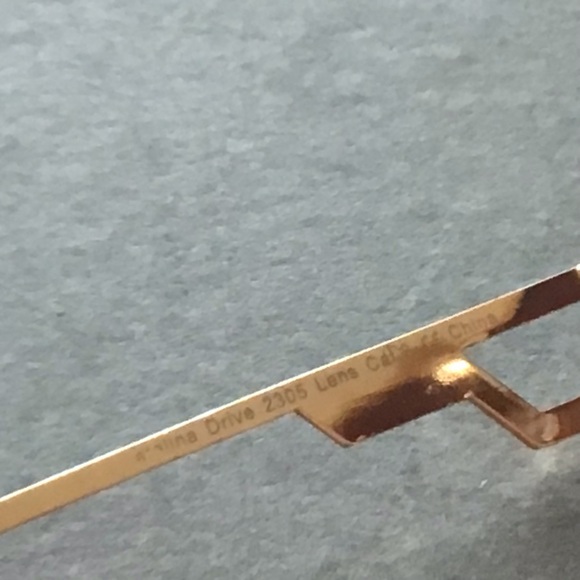 NYS Collection Mens Aviator Double Bridge Gold Metal Studded Frame Sunglasses - Picture 16 of 16